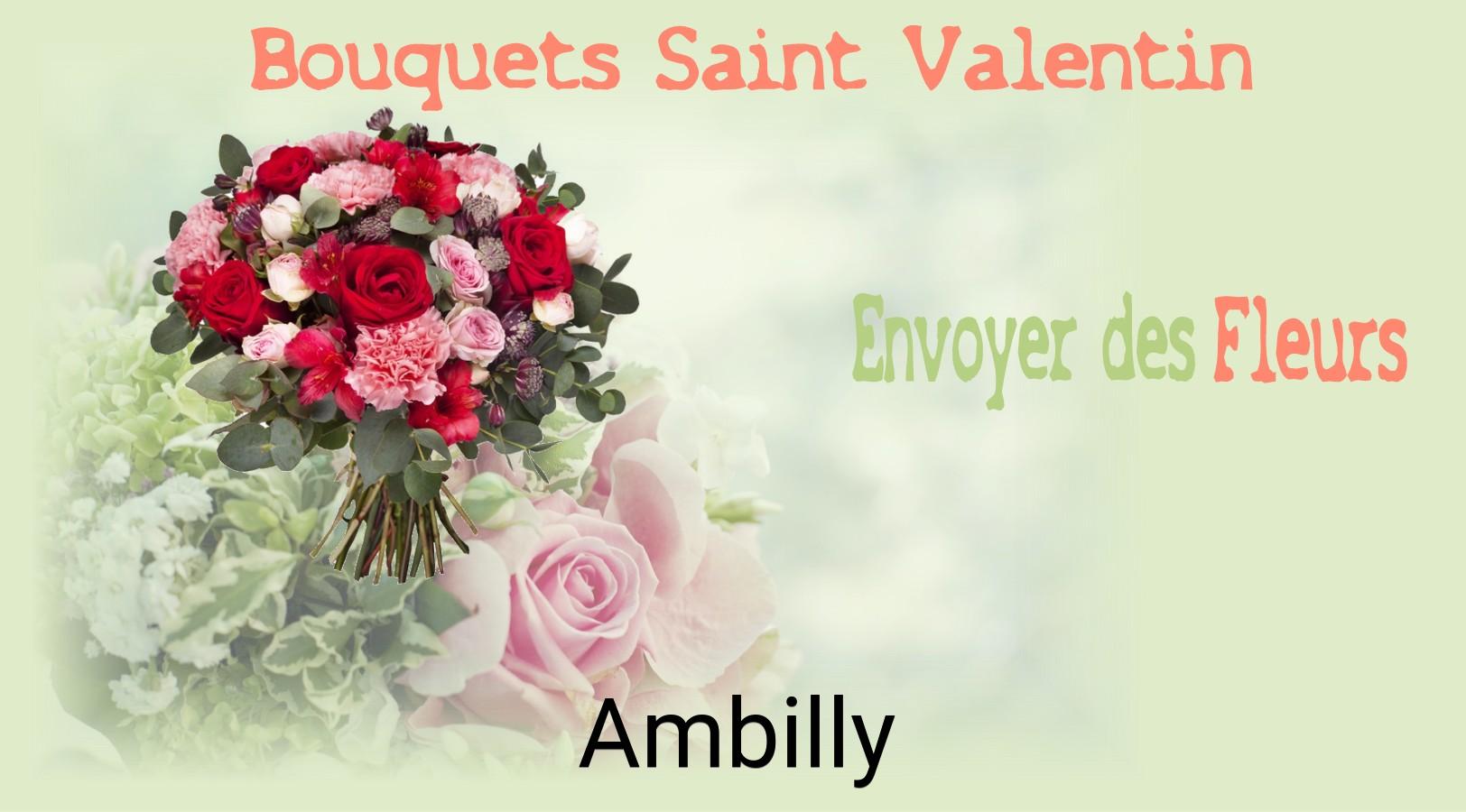 Roses de Saint-Valentin livrées à Ambilly